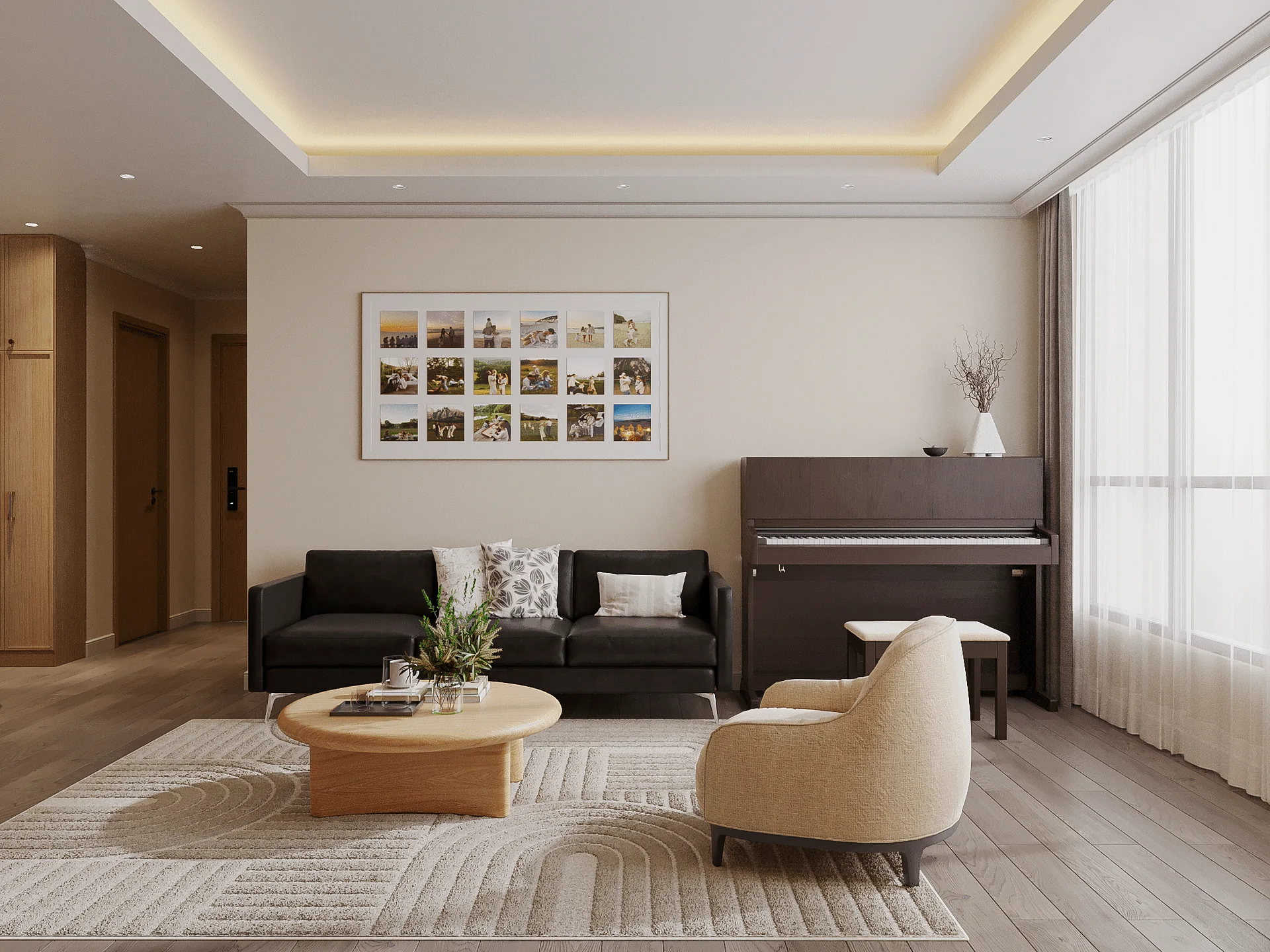 Điều gì khiến gỗ óc chó được chuộng khi làm sofa phòng khách